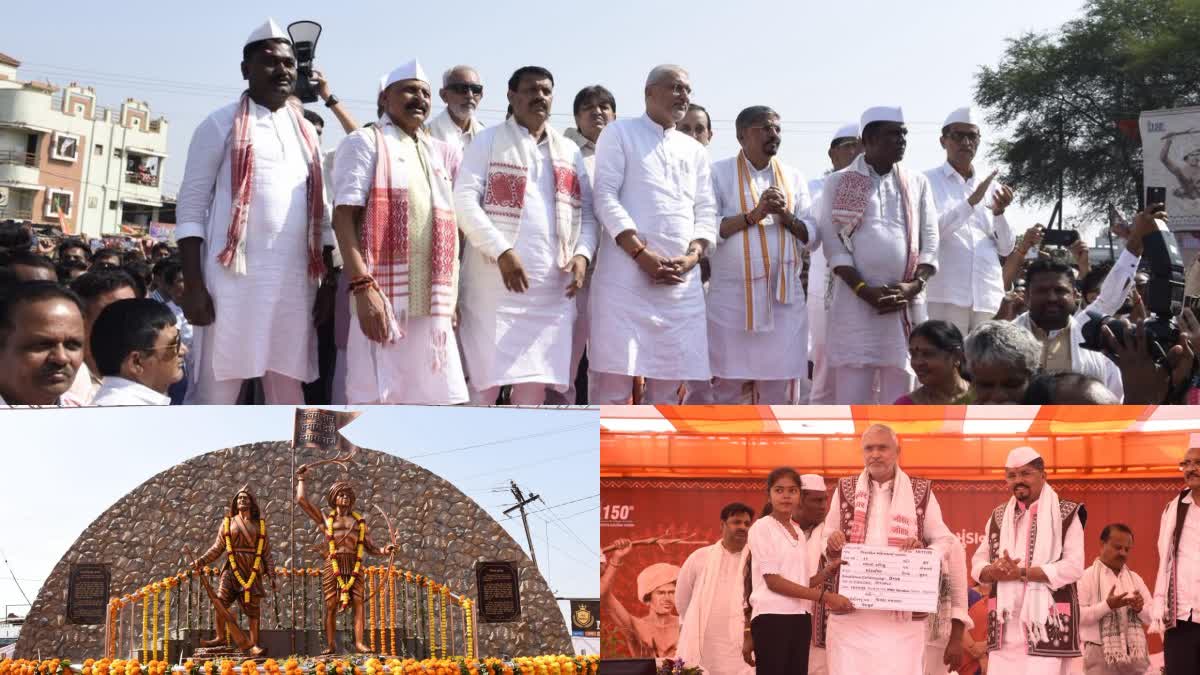 સુરતના મોસાલી ખાતે જનજાતિય ગૌરવ યાત્રાનું સ્વાગત