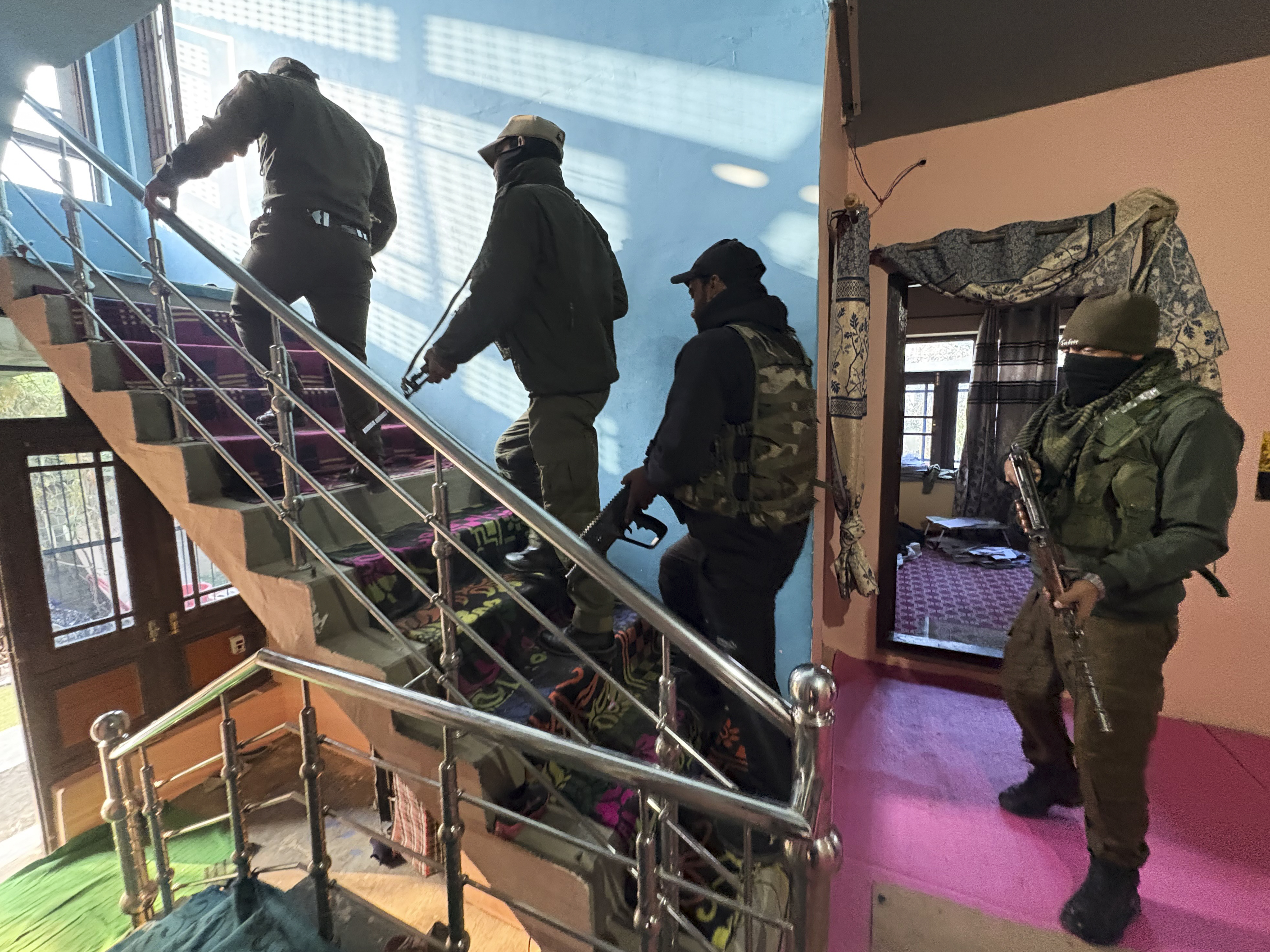 Anti Terror Raids In Kashmir