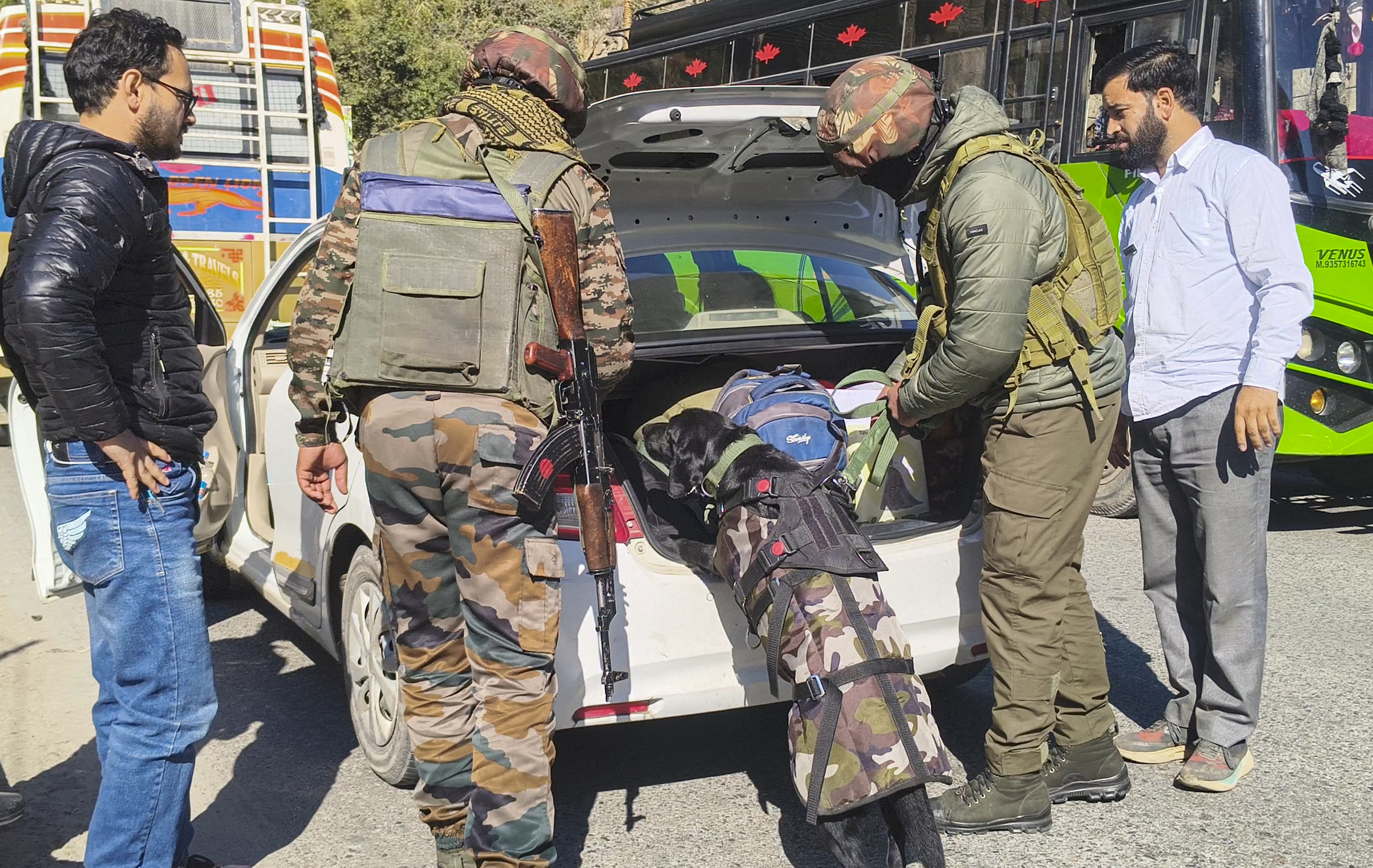 Anti Terror Raids In Kashmir