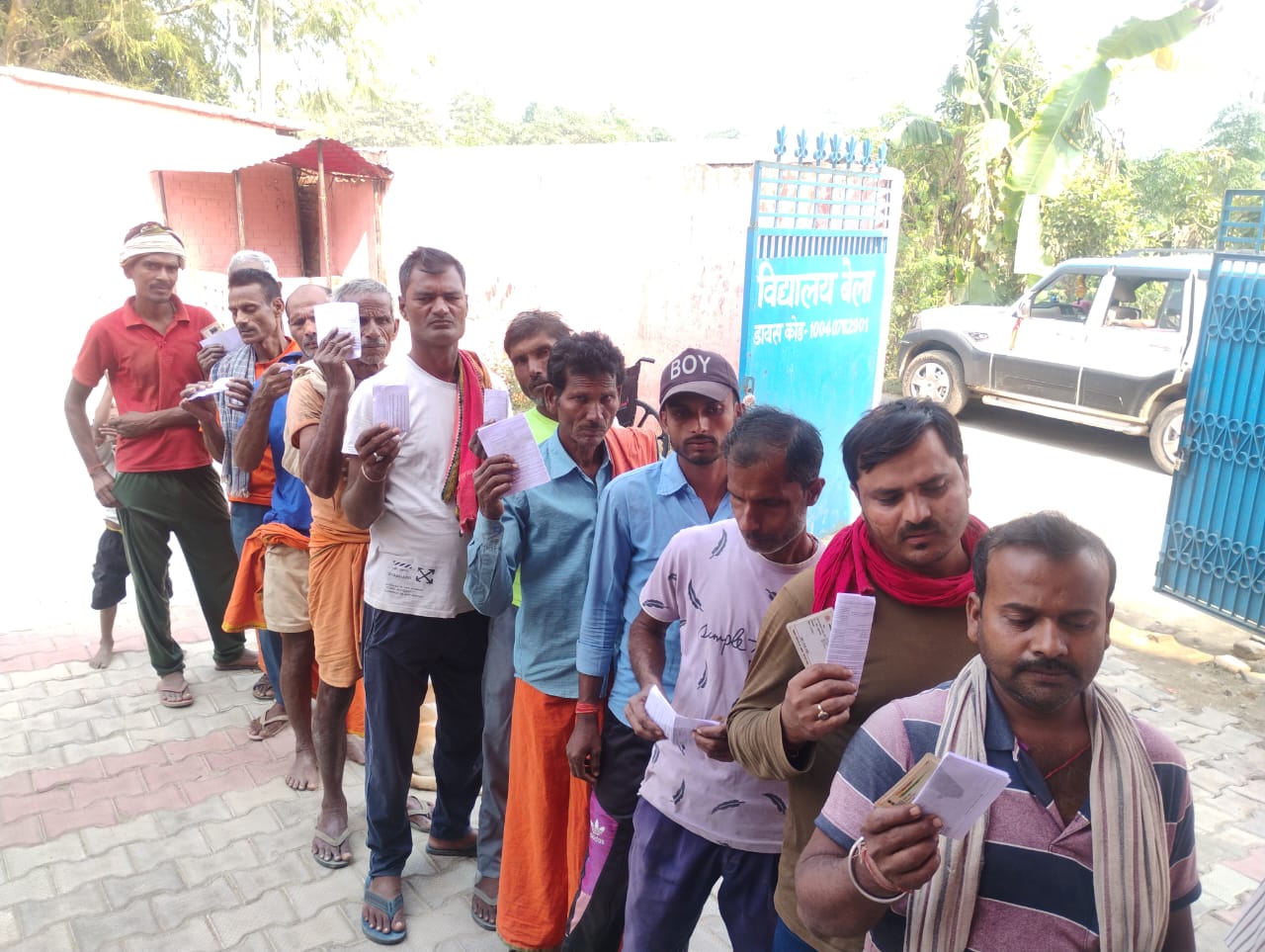 VOTING PERCENTAGE IN BIHAR