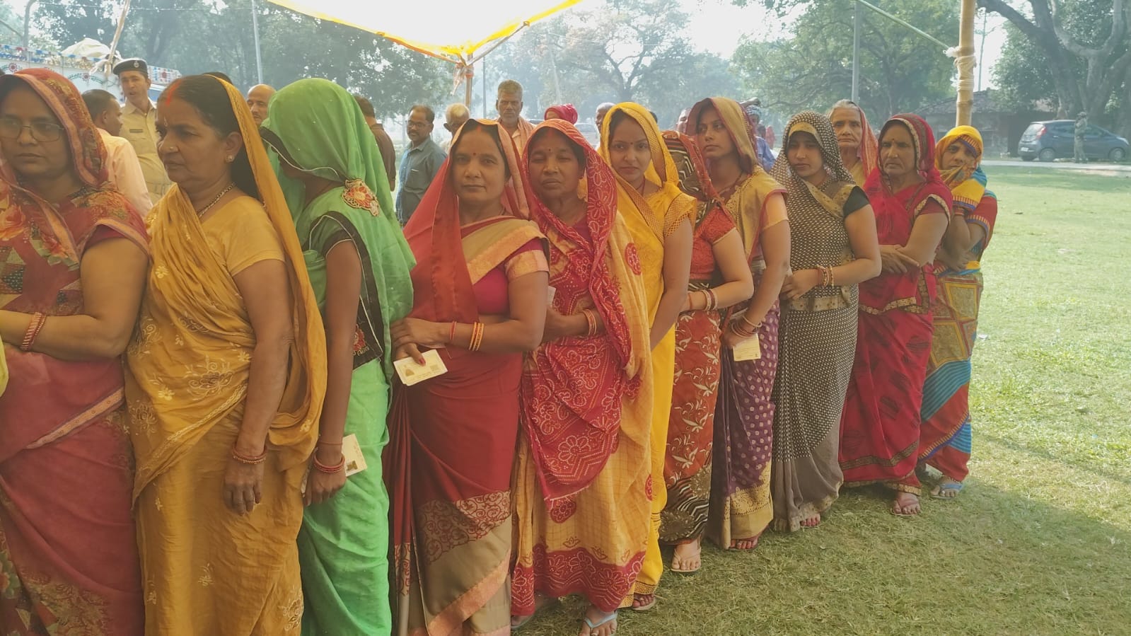 VOTING PERCENTAGE IN BIHAR