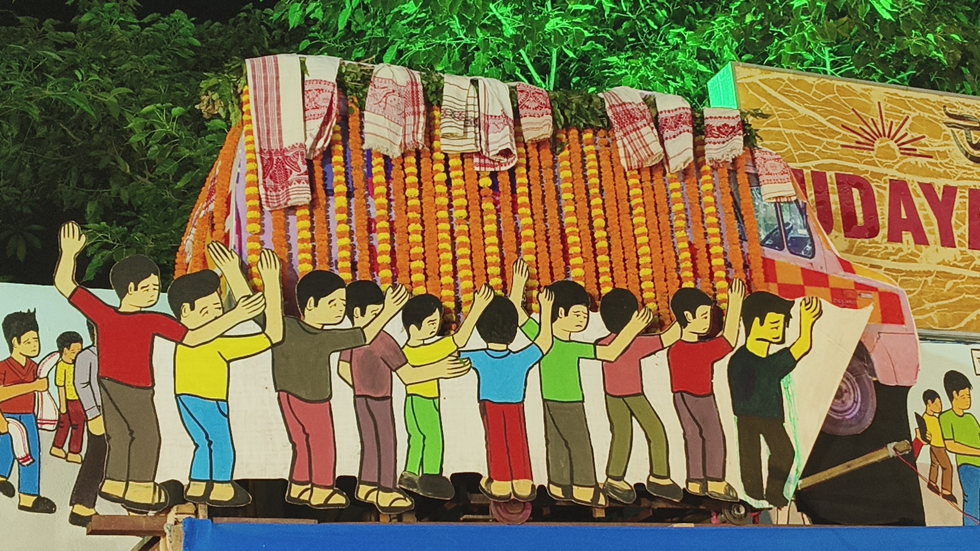 Lokhra raas tribute to Zubeen