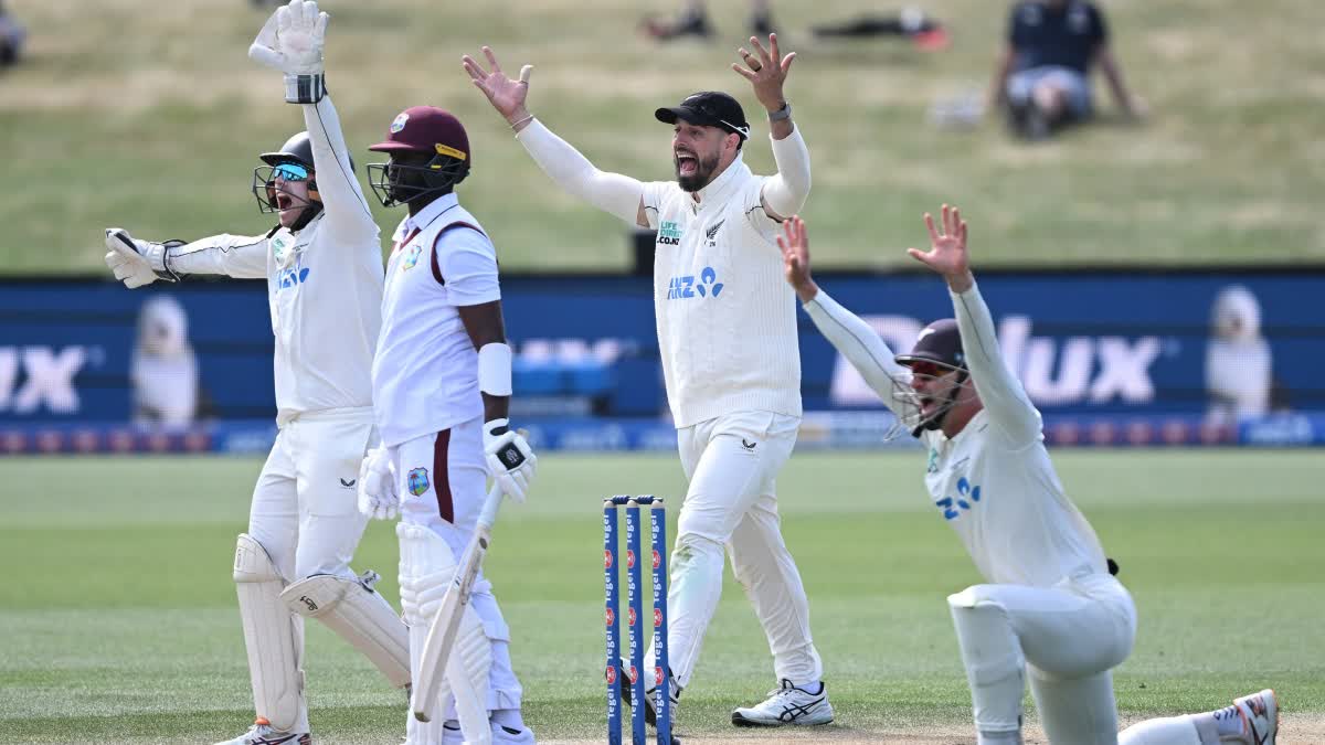 New Zealand beat West Indies by 9 wickets