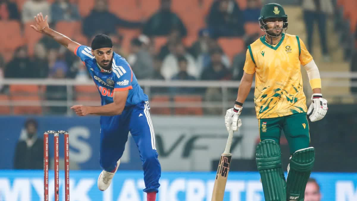 ind vs sa arshdeep singh gets unwanted record most balls bowled in an over in t20i Urdu News