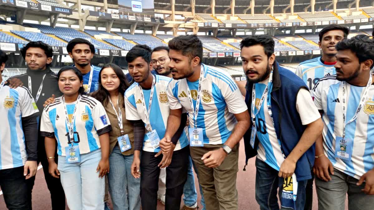 LIONEL MESSI KOLKATA VISIT