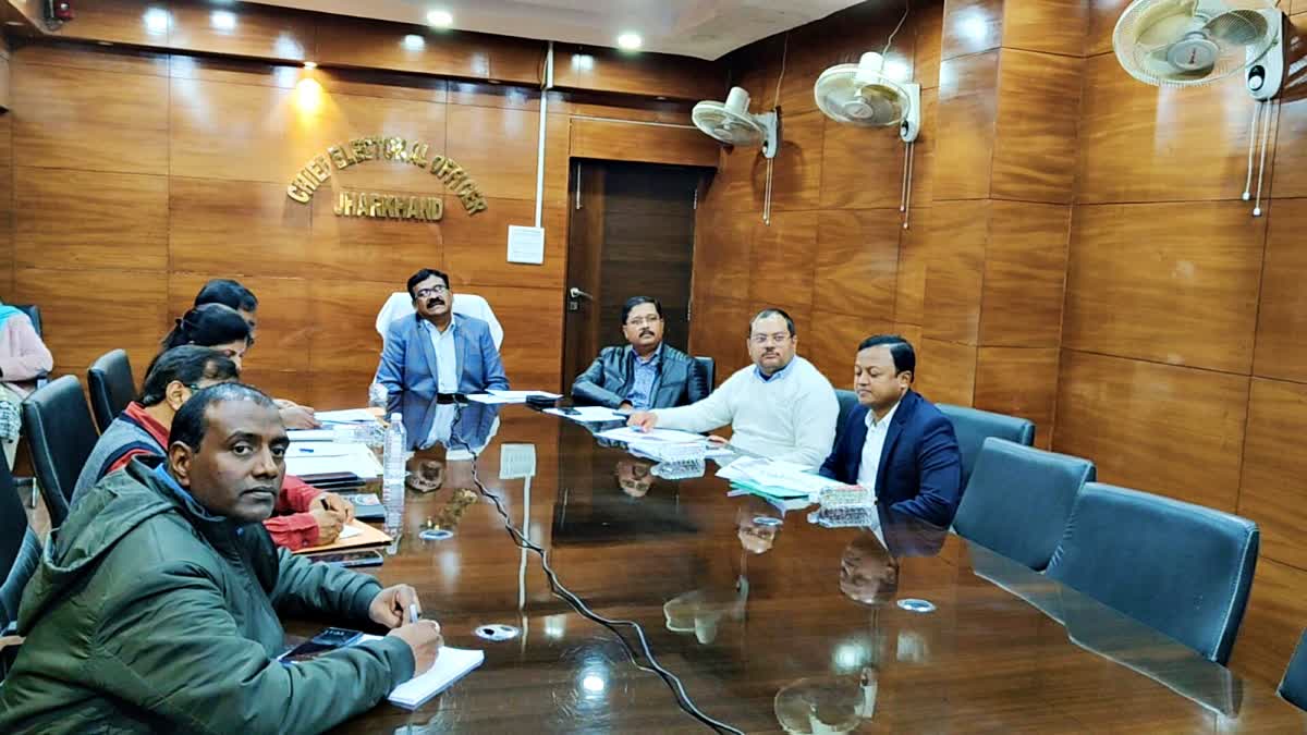 Election Commission preparations for Special Intensive Revision of voter list in Jharkhand