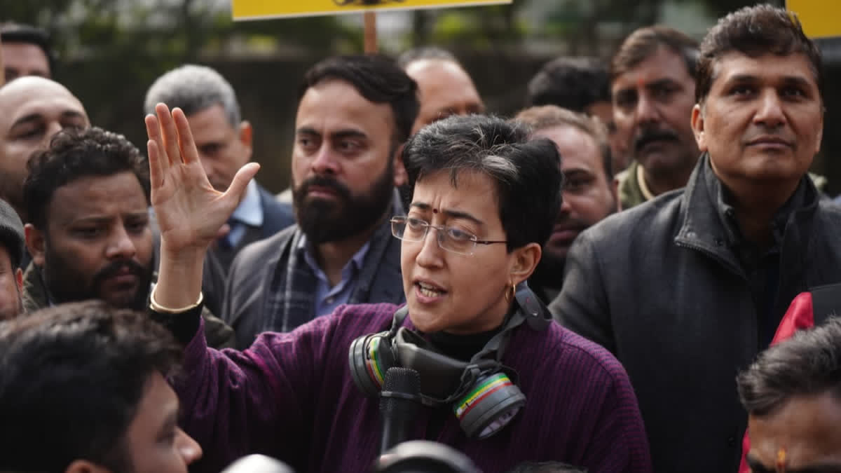 दिल्ली विधानसभा की नेता प्रतिपक्ष आतिशी