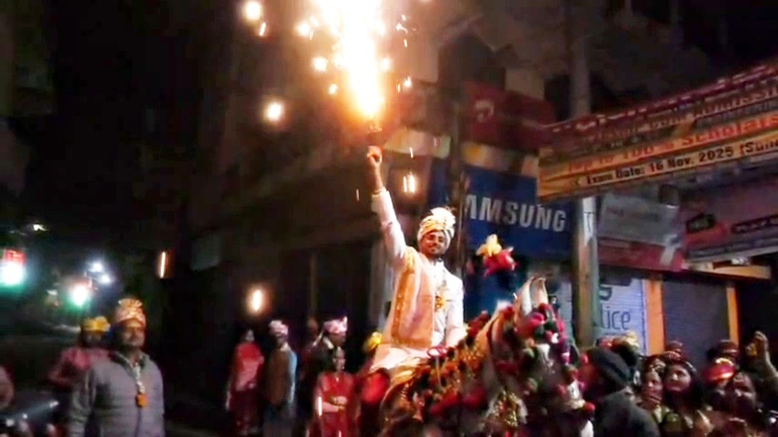 Gaya wedding procession