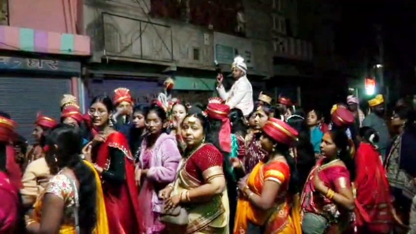 Gaya wedding procession