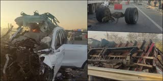 KARNATAKA ACCIDENT TODAY  KARNATAKA BIKE CAR LORRY ACCIDENT  ACCIDENT IN KARNATAKA  KARNATAKA SERIAL ACCIDENT TODAY