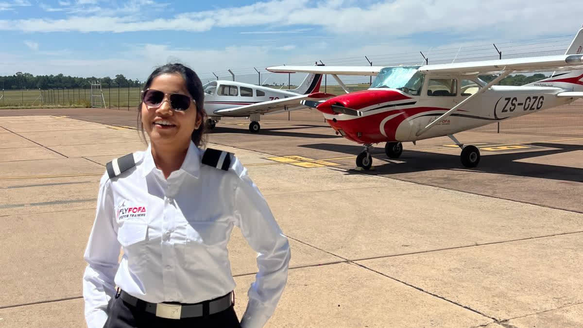 Sheetal Rathwa from Keldara overcame financial and societal barriers to pursue her dream of becoming a pilot in South Africa.