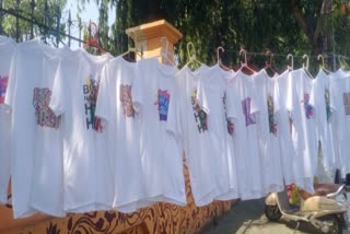Customised Holi t shirt