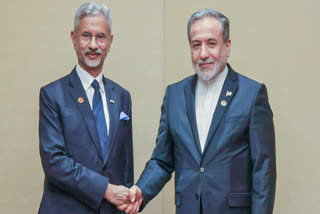 FILE-  External Affairs Minister S Jaishankar meets Iran Foreign Minister Seyed Abbas Araghchi, on the sidelines of the SCO Foreign Ministers Meeting , in Tianjin.