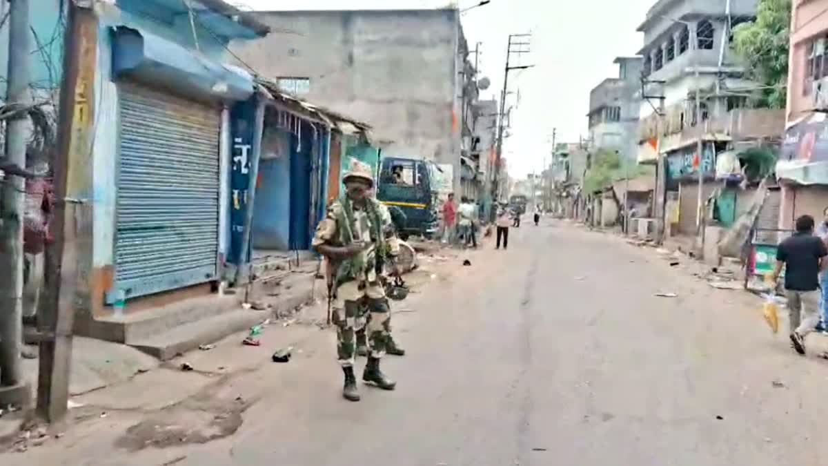 Murshidabad Samserganj Normal Life stopped