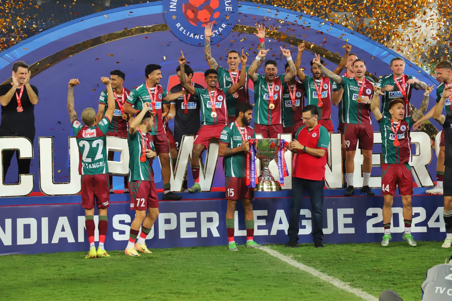 Molina on ISL Cup triumph