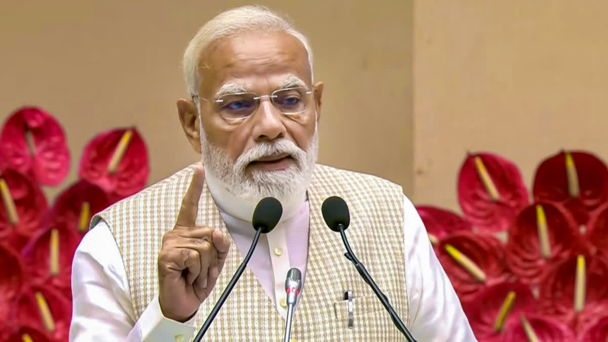 Parliament Set To Create History With Women's Reservation Act: PM Modi At 'Nari Shakti Vandan Sammelan' 'Nari Shakti Vandan Sammelan' In Delhi