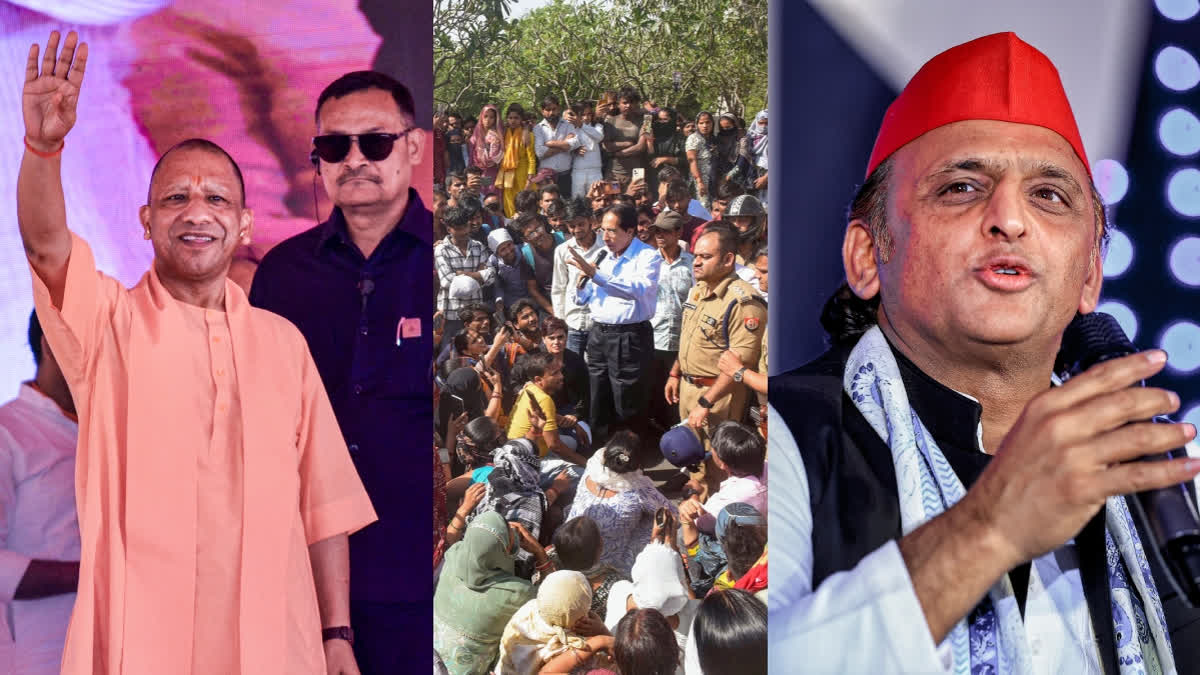 Political reactions come in as the protest in Noida intensifies.