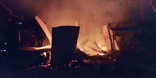 Several houses reduced to ashes in a massive fire in Jorhat