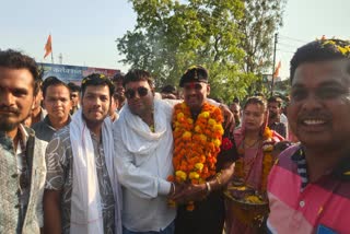 CHHATARPUR RETIRED SOLDIER WELCOMED