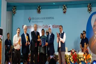 सर गंगाराम अस्पताल के स्थापना दिवस समारोह में शामिल हुए LG तरनजीत सिंह संधू