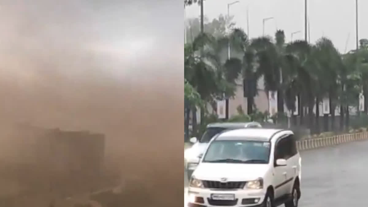 Rains, Gusty Winds Lash Parts of Mumbai; Metro, Local Train Services Hit Massive dust storm and rains last parts of Mumbai.