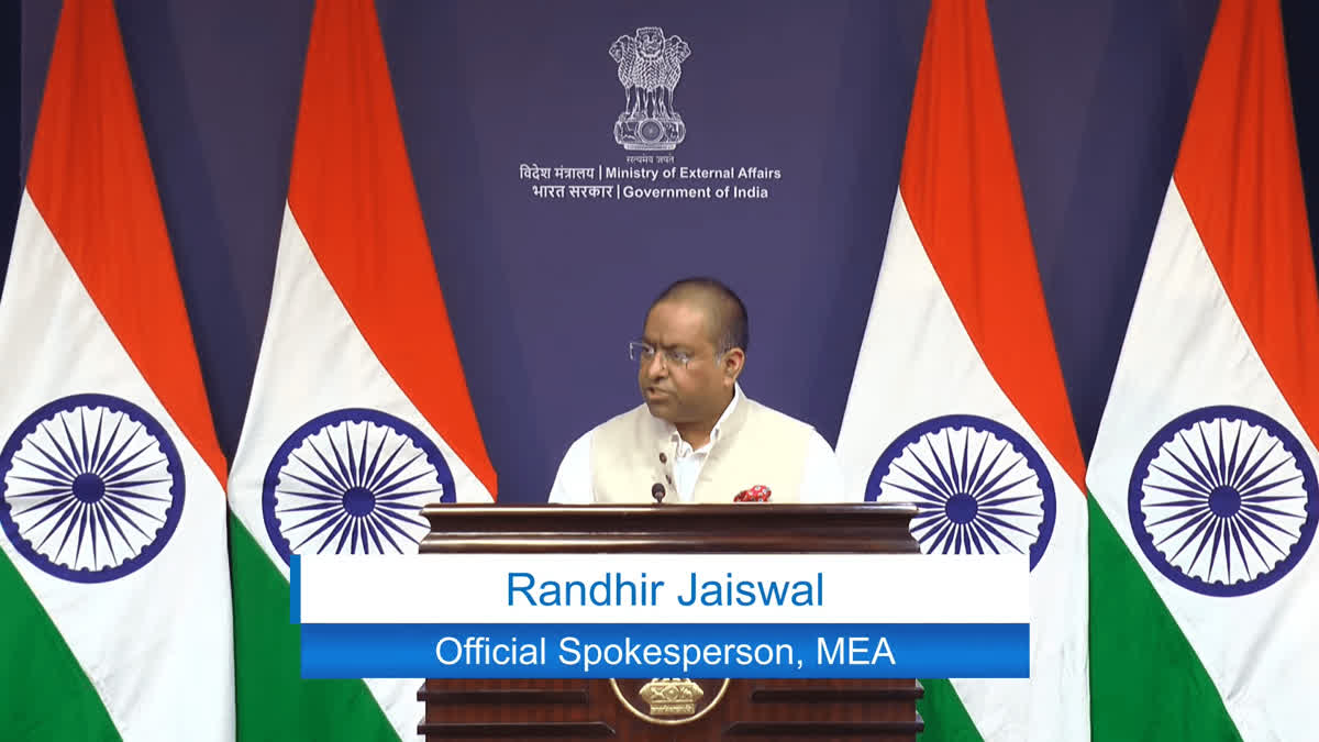 Ban On Awami League Concerning Development: MEA Spokesperson Randhir Jaiswal Ban On Awami League Concerning Development: MEA Spokesperson Randhir Jaiswal