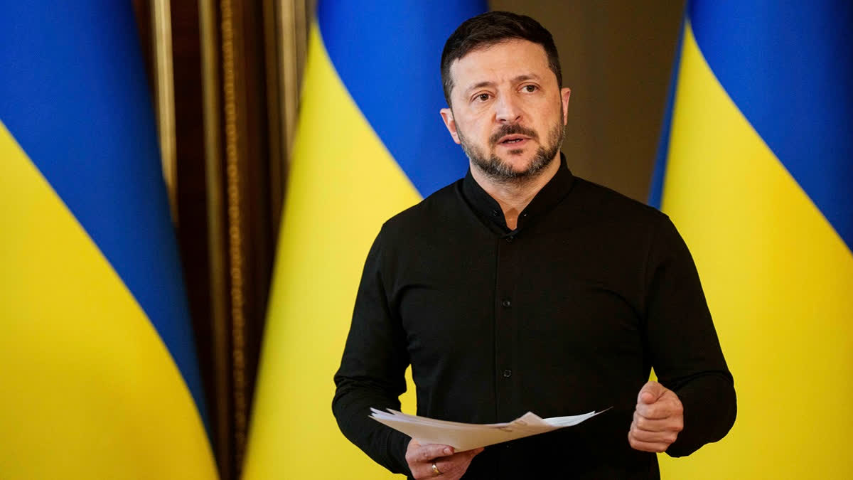 Ukraine's Zelenskyy Says He Will Be Waiting For Russian Leader Putin In Ankara On Thursday For Talks