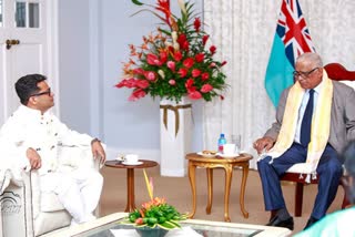 MoS Pabitra Margherita calls on President of Fiji Ratu Naiqama Tawakecolati Lalabalavu