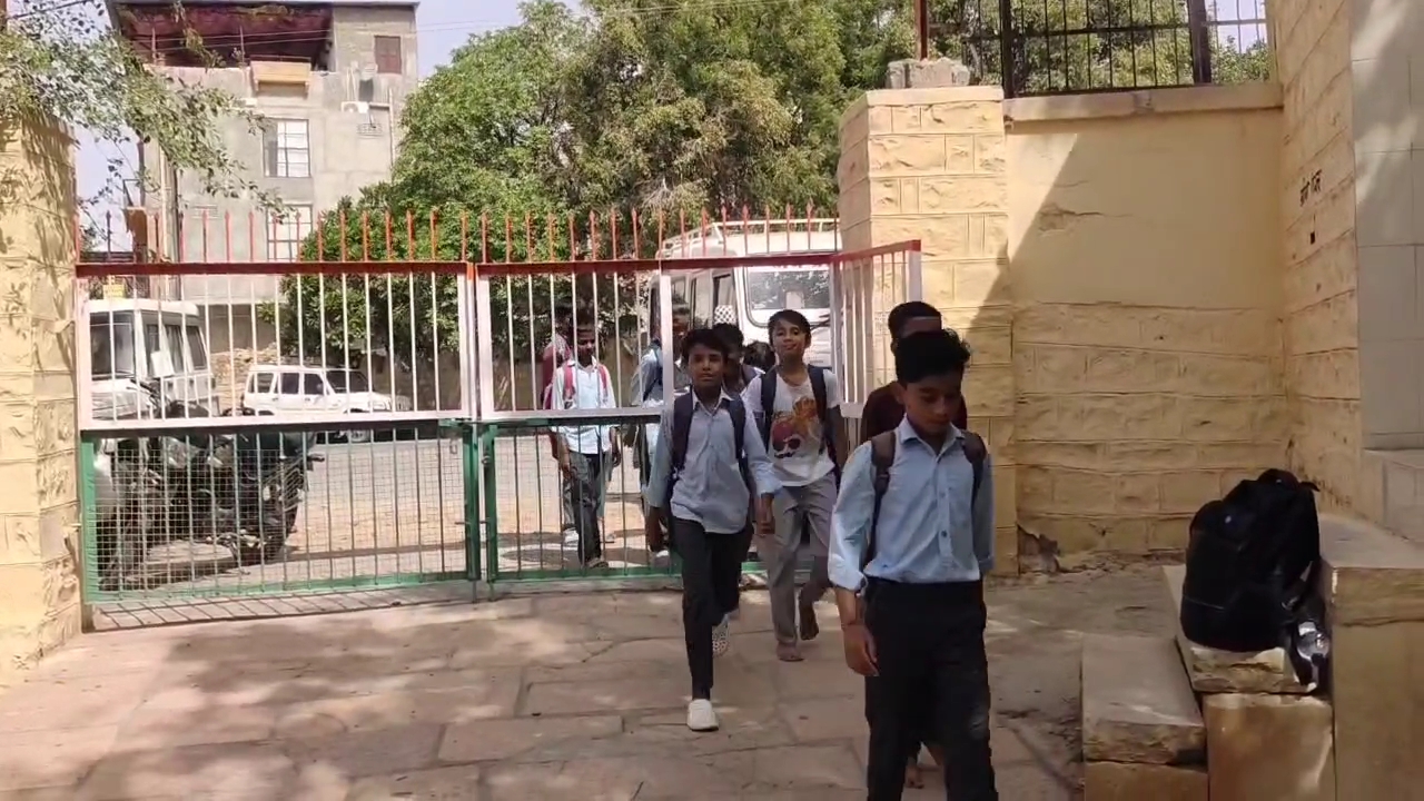 Educational institutions, which were closed as a precautionary measure since May 7 in Jaisalmer, were teeming with students on Tuesday making them lively and vibrant.