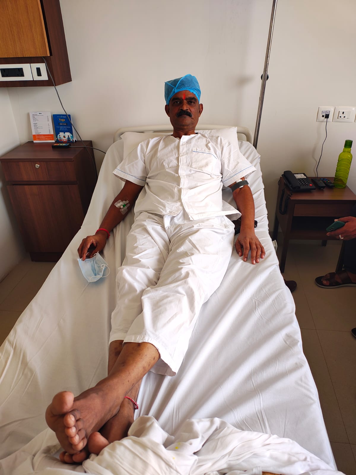 MP Man Has Life Saved By Son And Niece In State's First Double Organ Transplant.