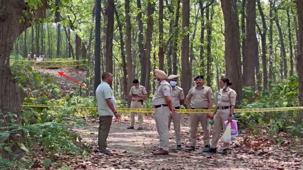 PAONTA SAHIB BURNT WOMAN BODY
