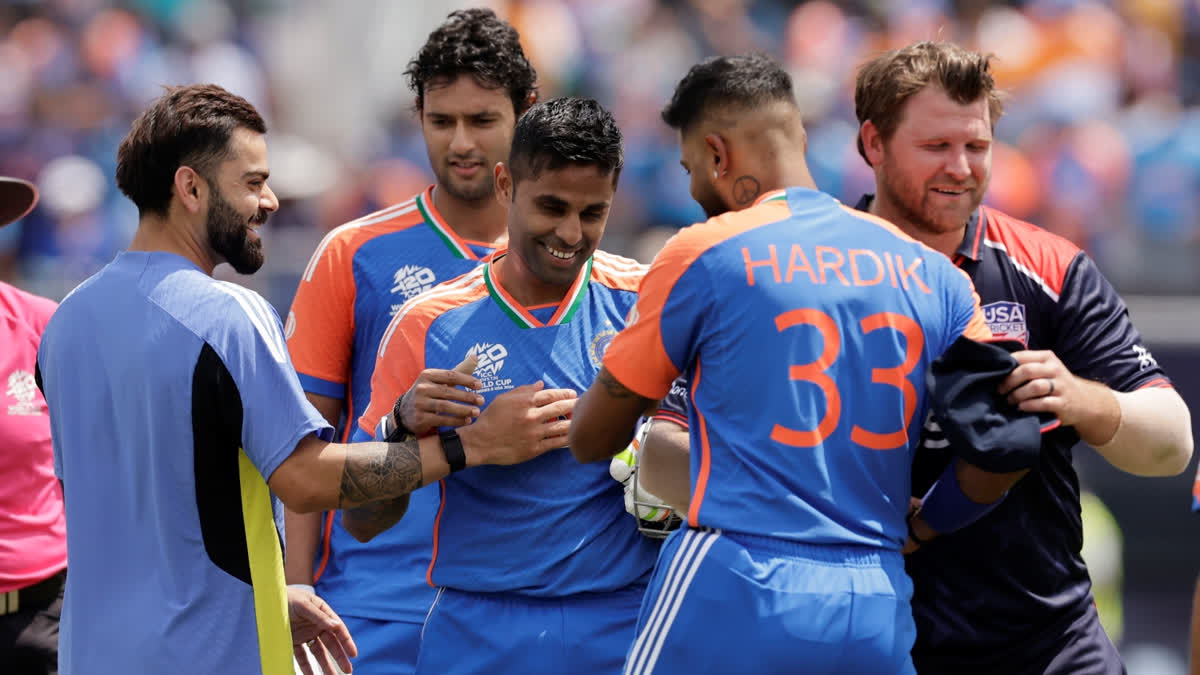 T20 World Cup 2024 | India Advances Into Super Eight With Seven-wicket Win Over USA IND vs USA