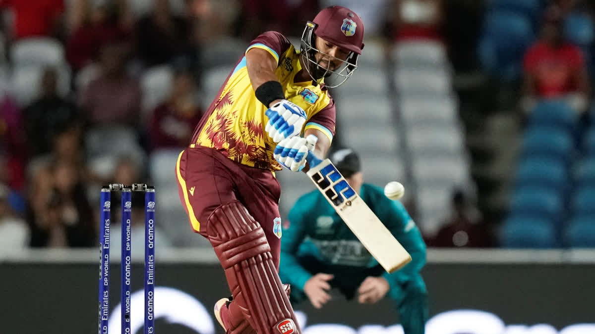 T20 World Cup 2024 | Nicholas Pooran Overtakes Caribbean Legend Chris Gayle; Achieves Historic Feat T20 WC 2024