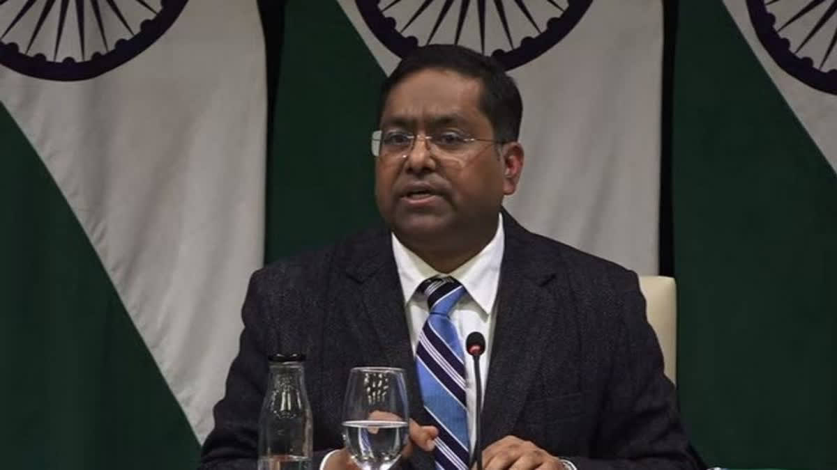 India Slams China, Pakistan on their reference to J&K in Joint Statement, Says ‘Unwarranted’ Etv Bharat