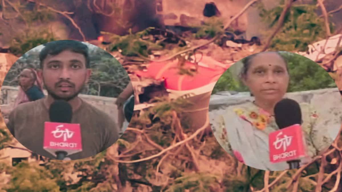 Residents of plane crash area share experiences.