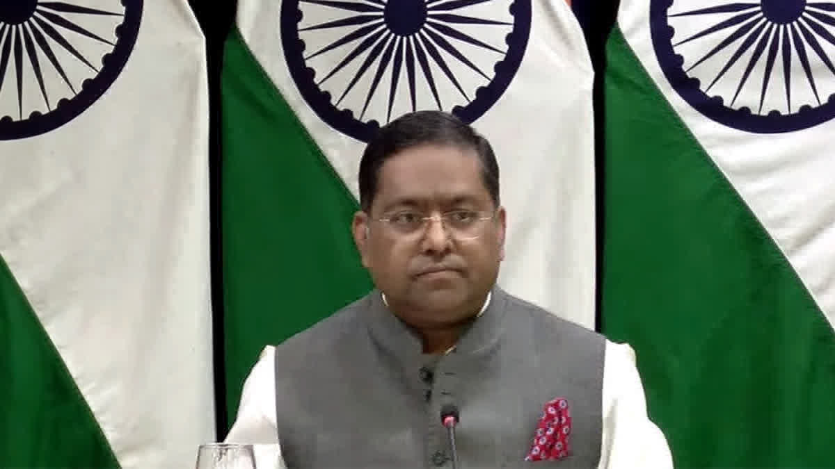 Deeply Concerned, Urged Both Sides To Avoid Escalatory Steps: India On Iran-Israel Situation File photo of External Affairs Ministry Spokesperson Randhir Jaiswal