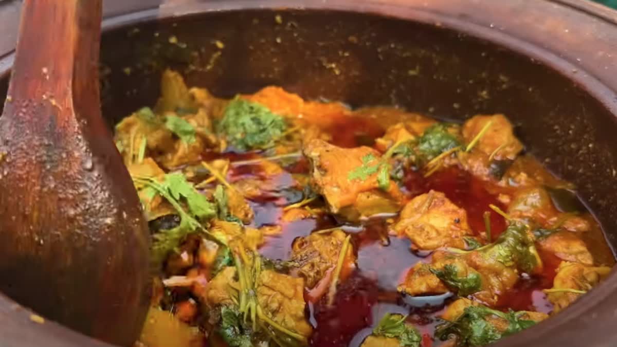 Dosakaya Chicken Curry