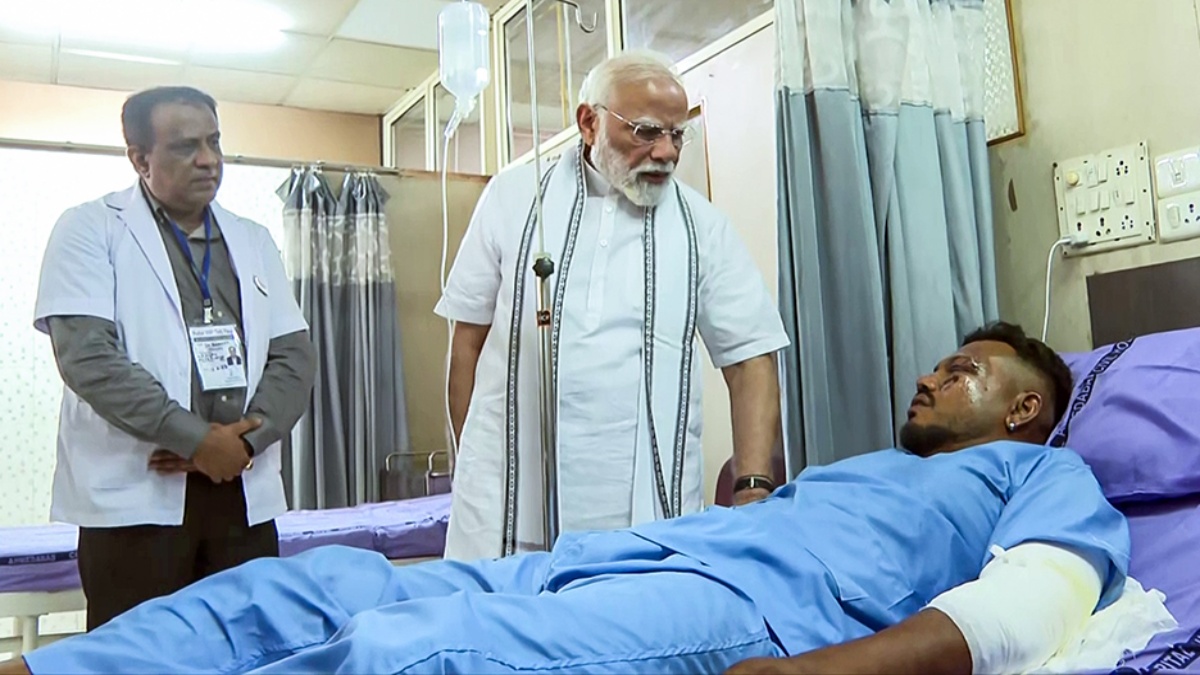 PM Narendra Modi Met Vishwas Kumar, the lone British survivor