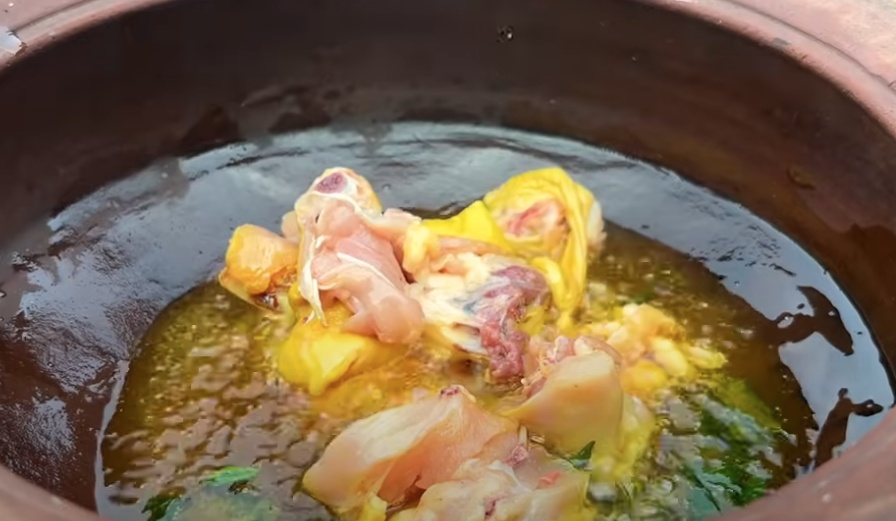 Dosakaya Chicken Curry