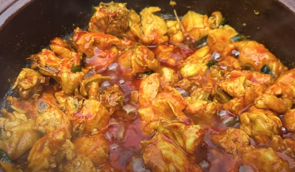 Dosakaya Chicken Curry