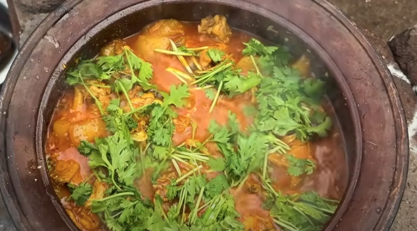 Dosakaya Chicken Curry