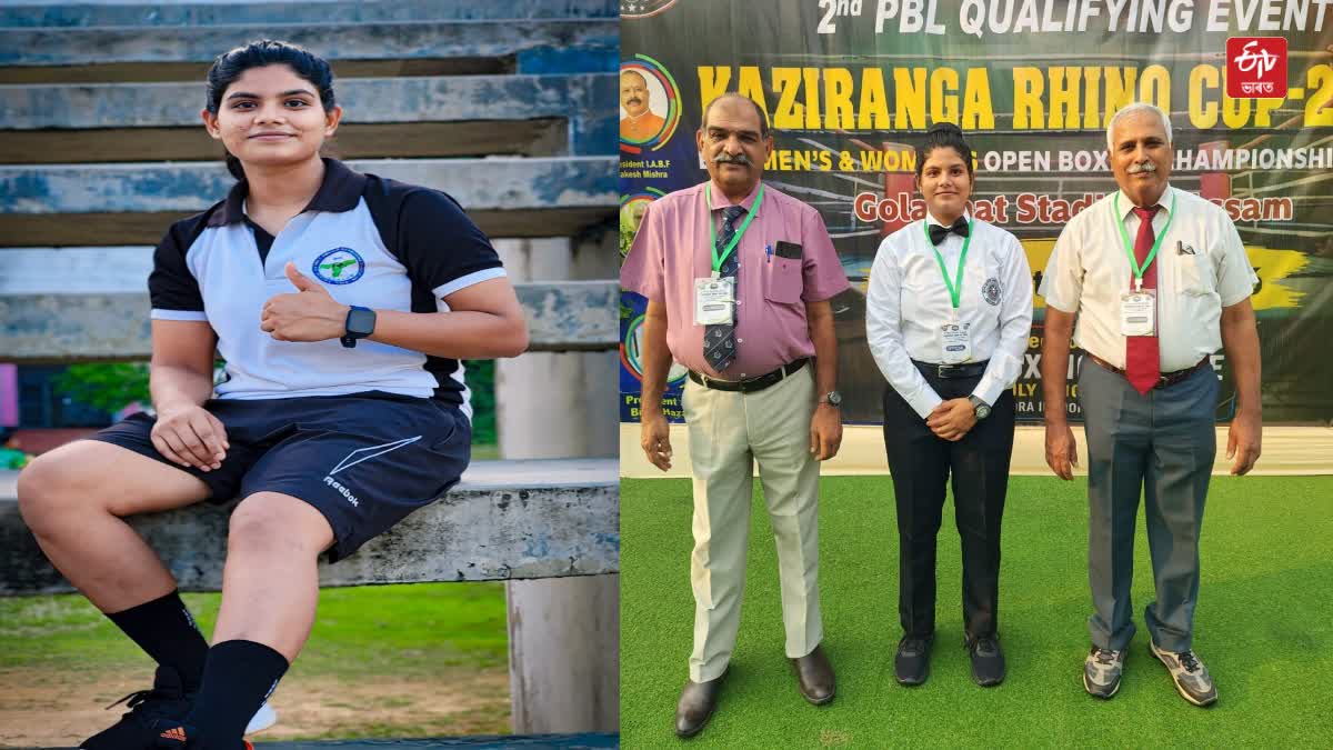 Nagaon woman national boxing referee