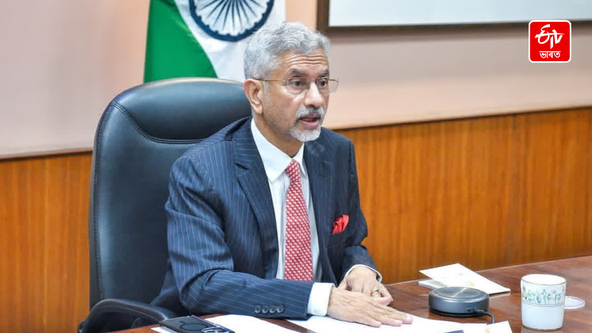 External Affairs Minister S Jaishankar