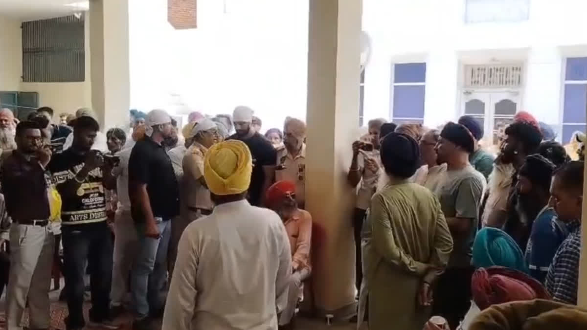 Dispute over the presidency Gurdwara
