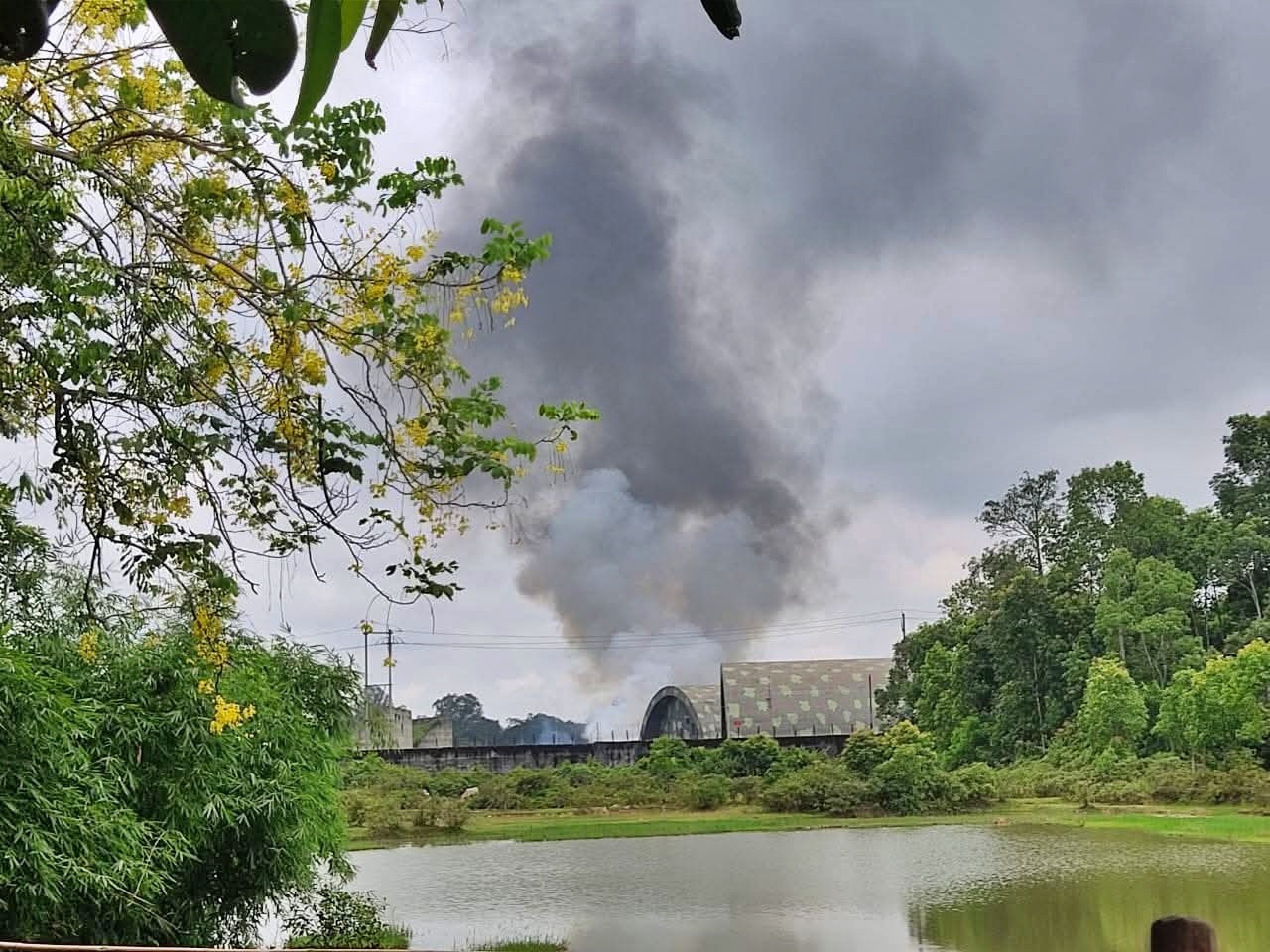 Indian Air Force transport aircraft CRASH Jorhat Air Force station in Assam