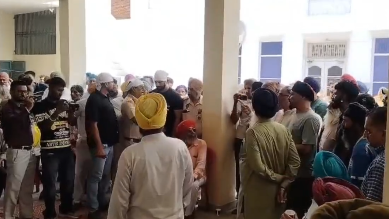 Dispute over the presidency Gurdwara