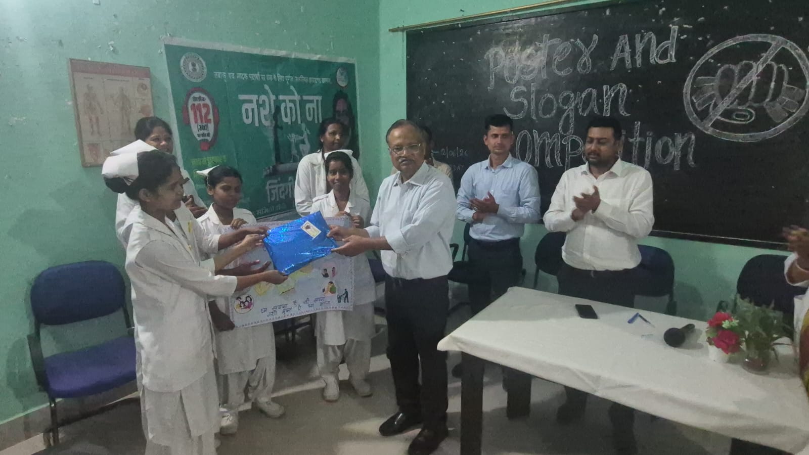 Awareness against drug addiction at NMTC Nursing School in Ranchi