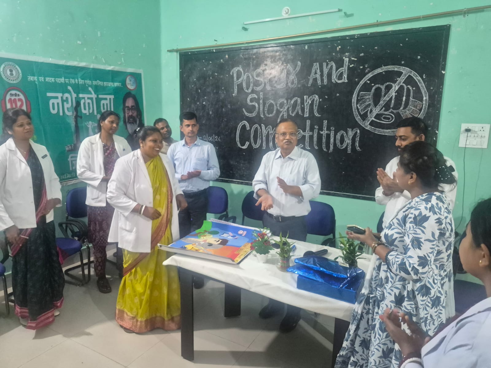 Awareness against drug addiction at NMTC Nursing School in Ranchi