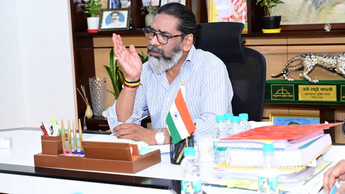 File photo of Jharkhand CM Hemant Soren