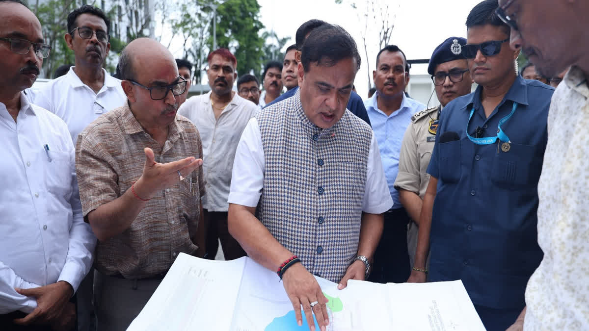 আমিনগাঁও ক্ৰীড়া প্ৰকল্প পৰিদৰ্শন মুখ্যমন্ত্ৰীৰ, বুজ ল’লে নিৰ্মীয়মান কাম-কাজৰ Amingaon Sports Complex